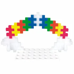 BIG Bouwplaat Wit/Groen, 2st.-Plus-Plus New