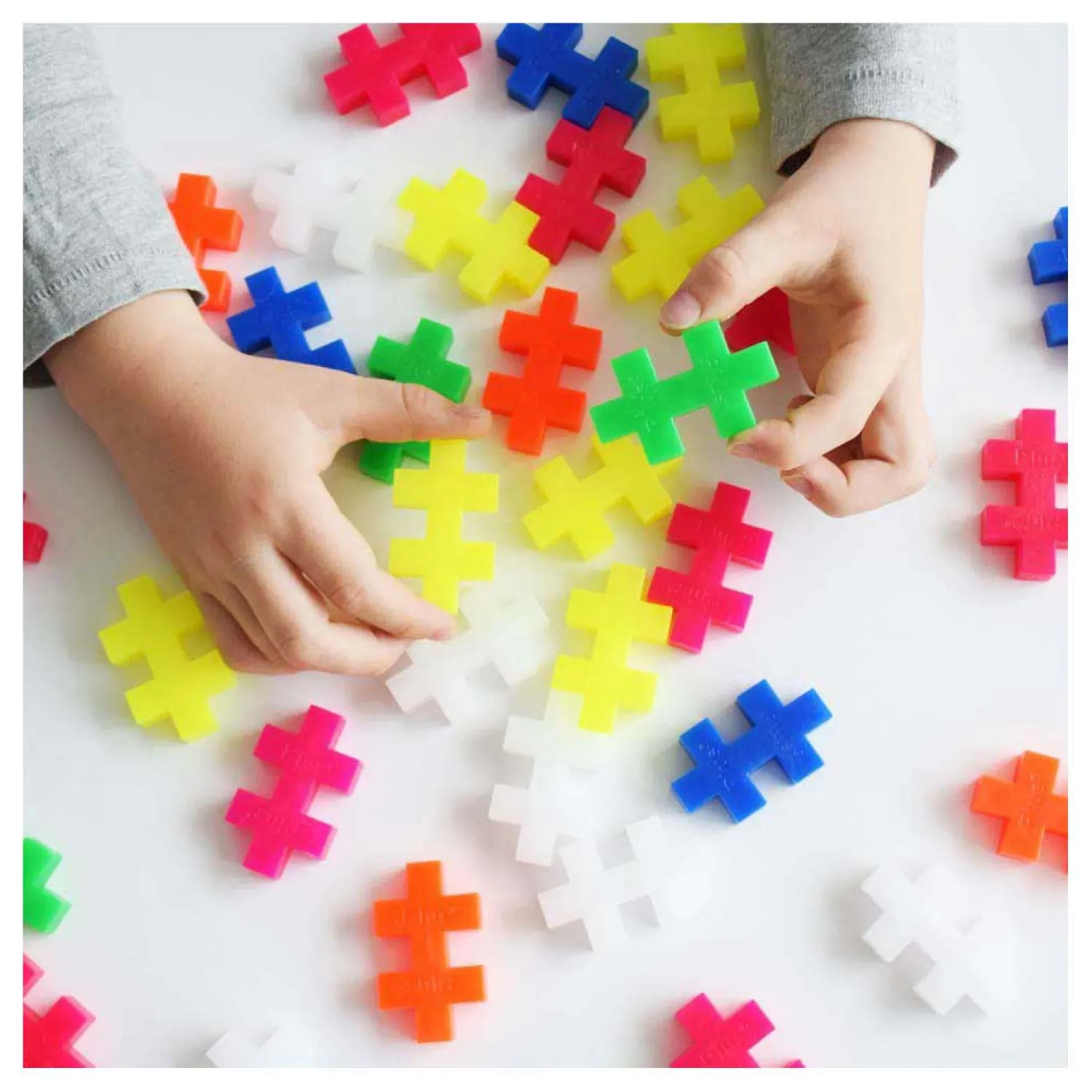 BIG Neon Bouwset - 100st.>Plus-Plus Outlet