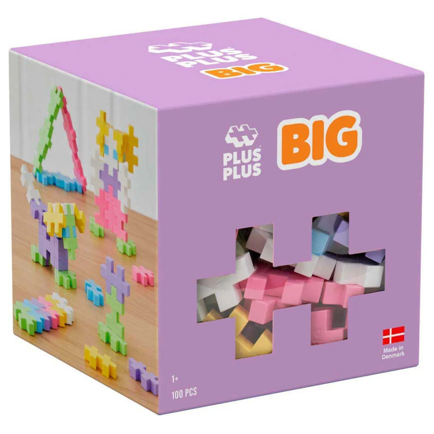 BIG Pastel Bouwset - 100st.>Plus-Plus Best