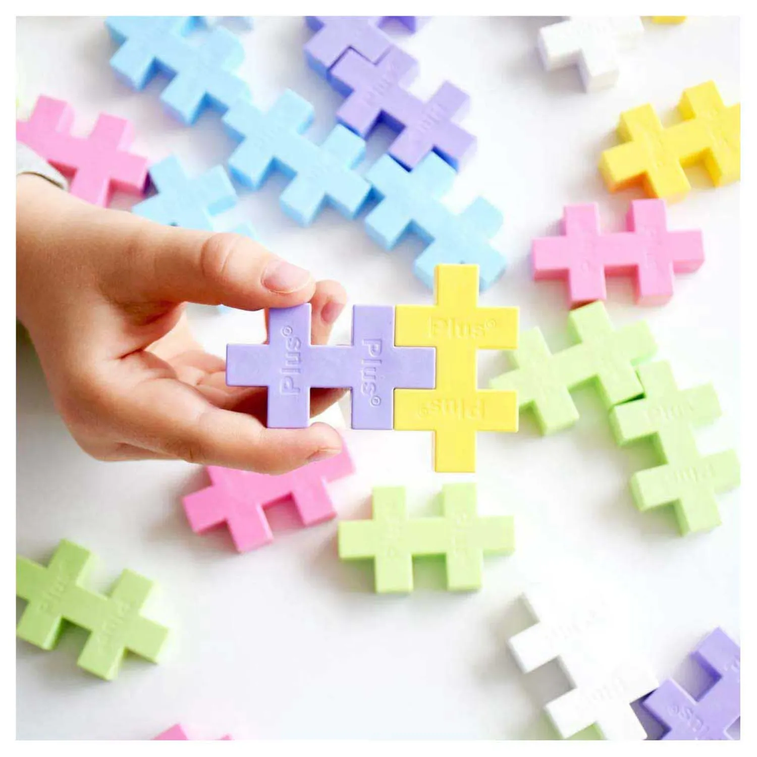 BIG Pastel Bouwset - 100st.>Plus-Plus Best