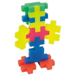 Plus-Plus BIG Tube Neon Bouwset - 15st. Hot