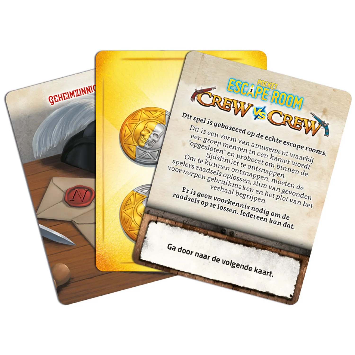 Pocket Escape Room: Crew vs Crew Breinbreker-999 Games Outlet