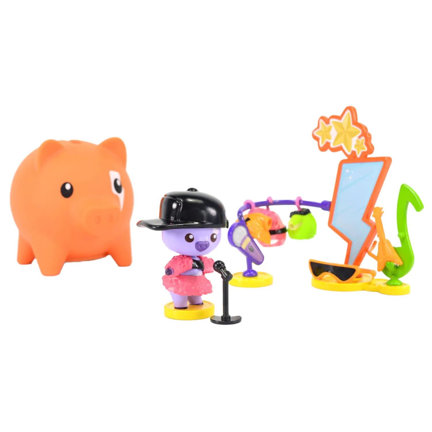 Pockey Money Piggies Speelfiguur met Spaarpot - Popstar Pack>Boti