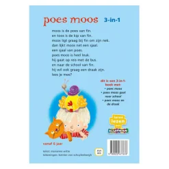 Uitgeverij Kluitman Poes Moos 3-In-1 AVI M3 New