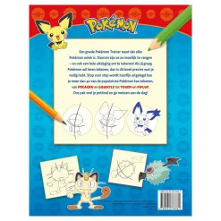 Pokémon - Stap voor Stap Leren Tekenen Hobbyboek><noscript><img width=