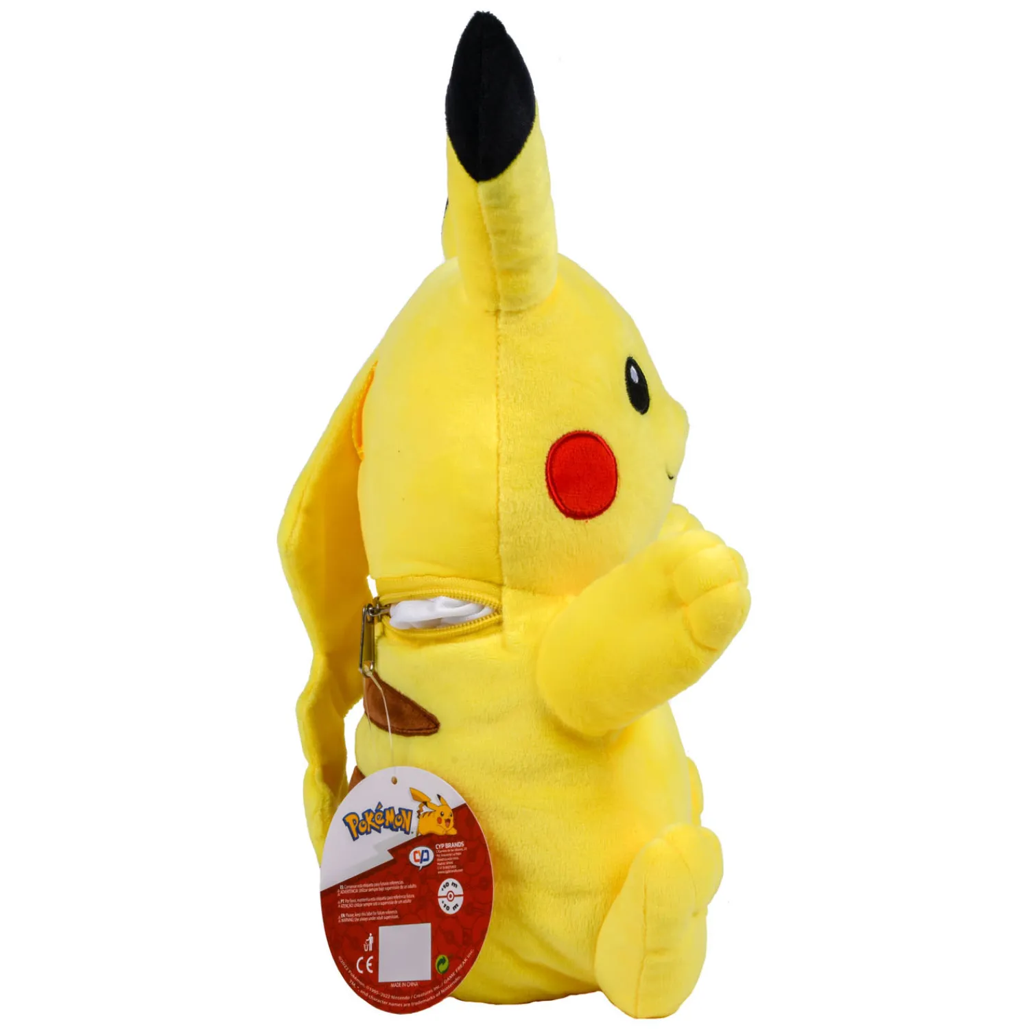 Pokémon 3D Rugtas Pluche Pikachu>Canenco Discount