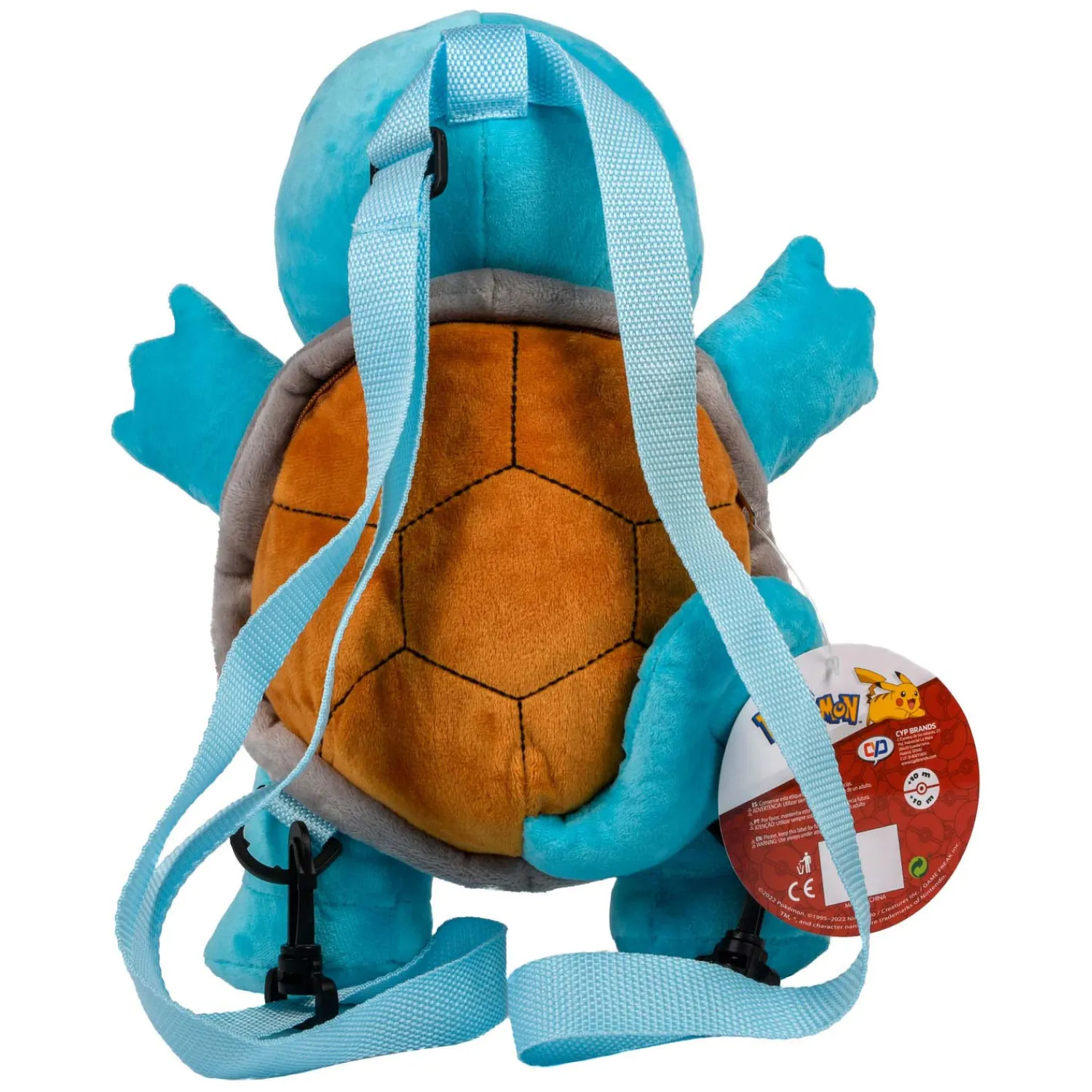 Pokémon 3D Rugtas Pluche Squirtle>Canenco