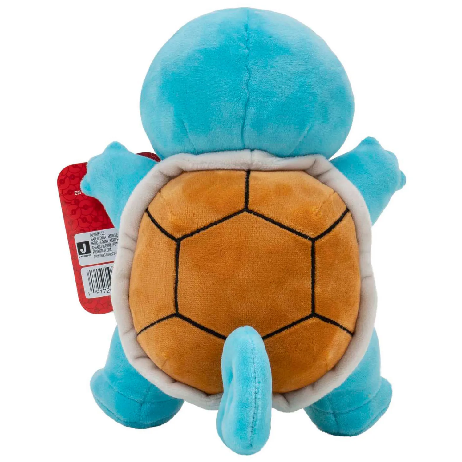 Pokémon Knuffel Pluche Squirtle, 20cm>Jazwares