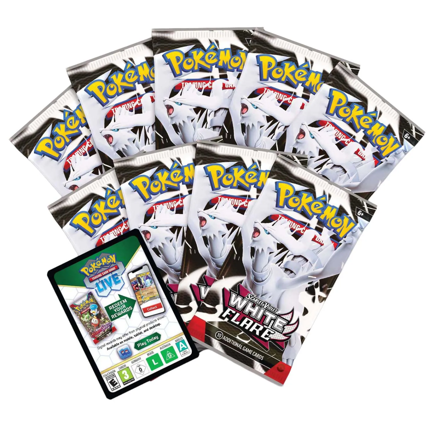 Asmodee Pokémon SV10,5 White Flare Elite Trainer Box Reshiram Online