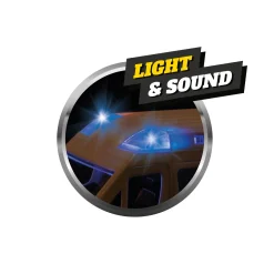 Toi-Toys Politiebus met Licht en Geluid New