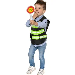 Politieset met Stopbord & Fluit, 3dlg. Clearance