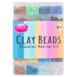 Polymeer Kralen Blauw-Groen Tinten- Discount