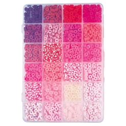 Polymeer Kralen Rood-Roze Tinten> Hot