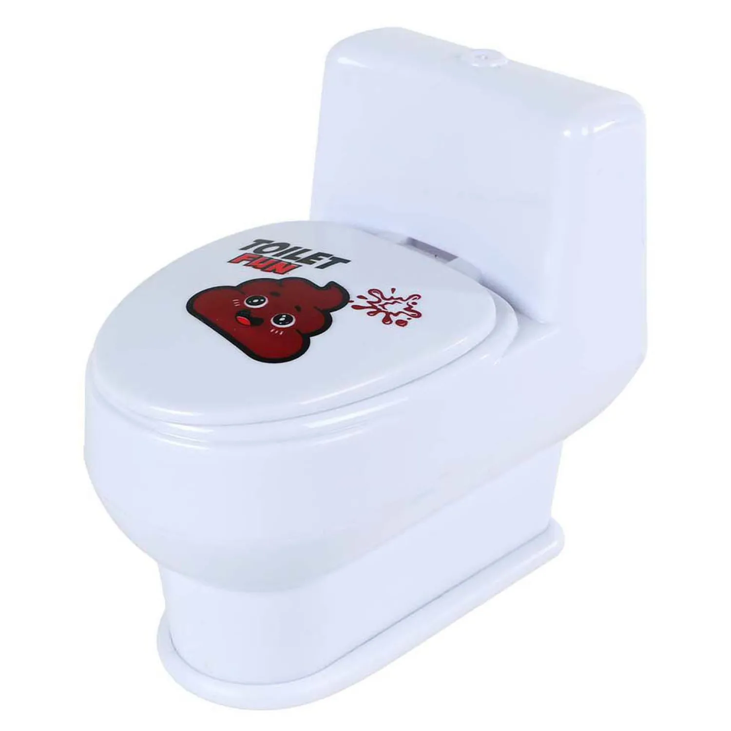Poo Toilet met Drol - 10cm Hot