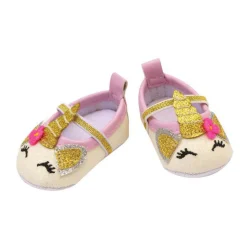 Poppen Accessoires Glitter Eenhoorn Set, 38-45 cm><noscript><img width=