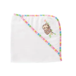 Poppen Badhanddoek Luiaard met Accessoires>Heless Best