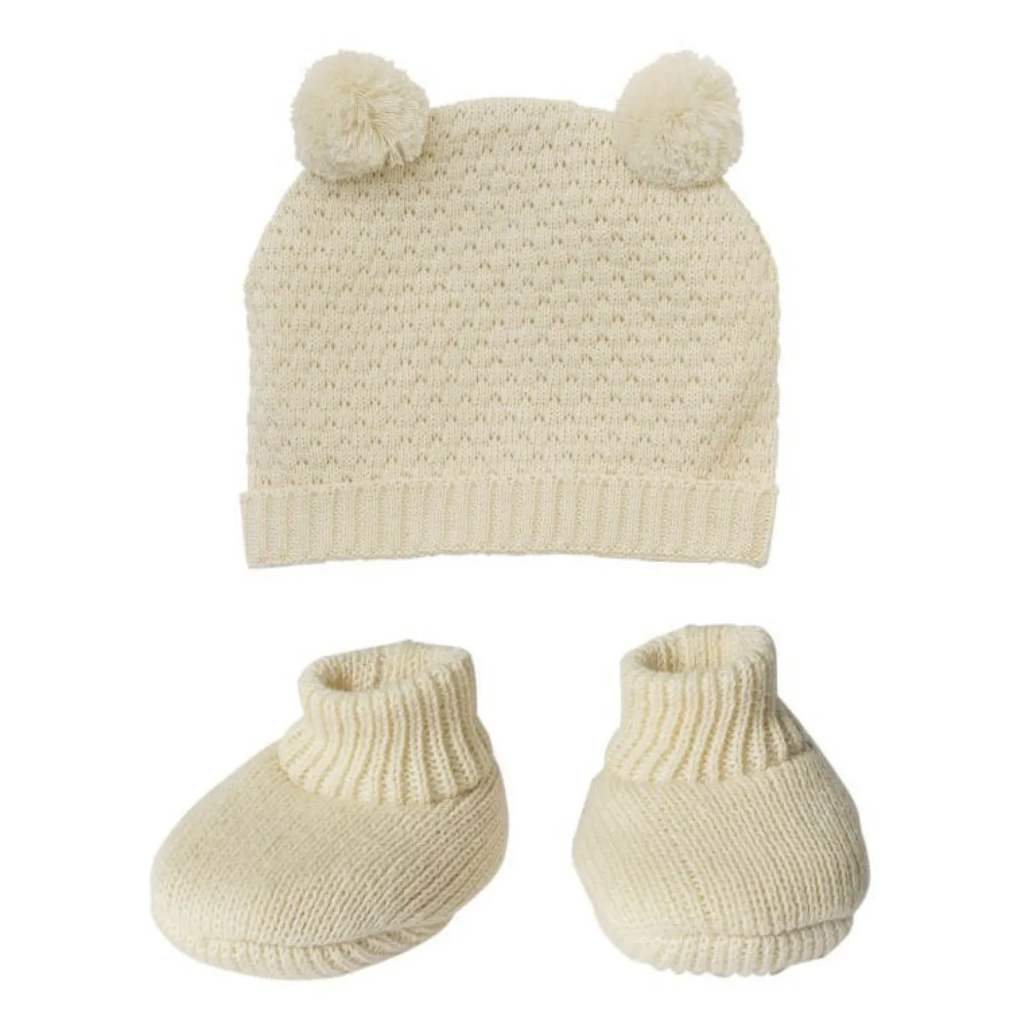 Heless Poppen Breiset Biologisch Katoen Set, 38-45 cm New