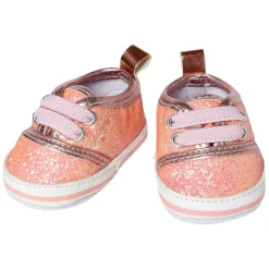 Poppen Glitter Sneakers Roze, 30-34 cm>Heless Outlet