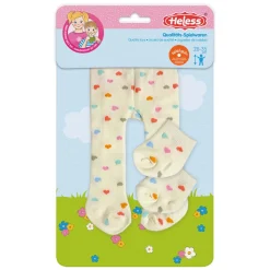 Poppen Maillot met Sokjes Hartjesconfetti, 28-35 cm>Heless Hot