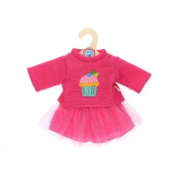 Poppen Pullover met Rok, 35-45 cm-Heless Online