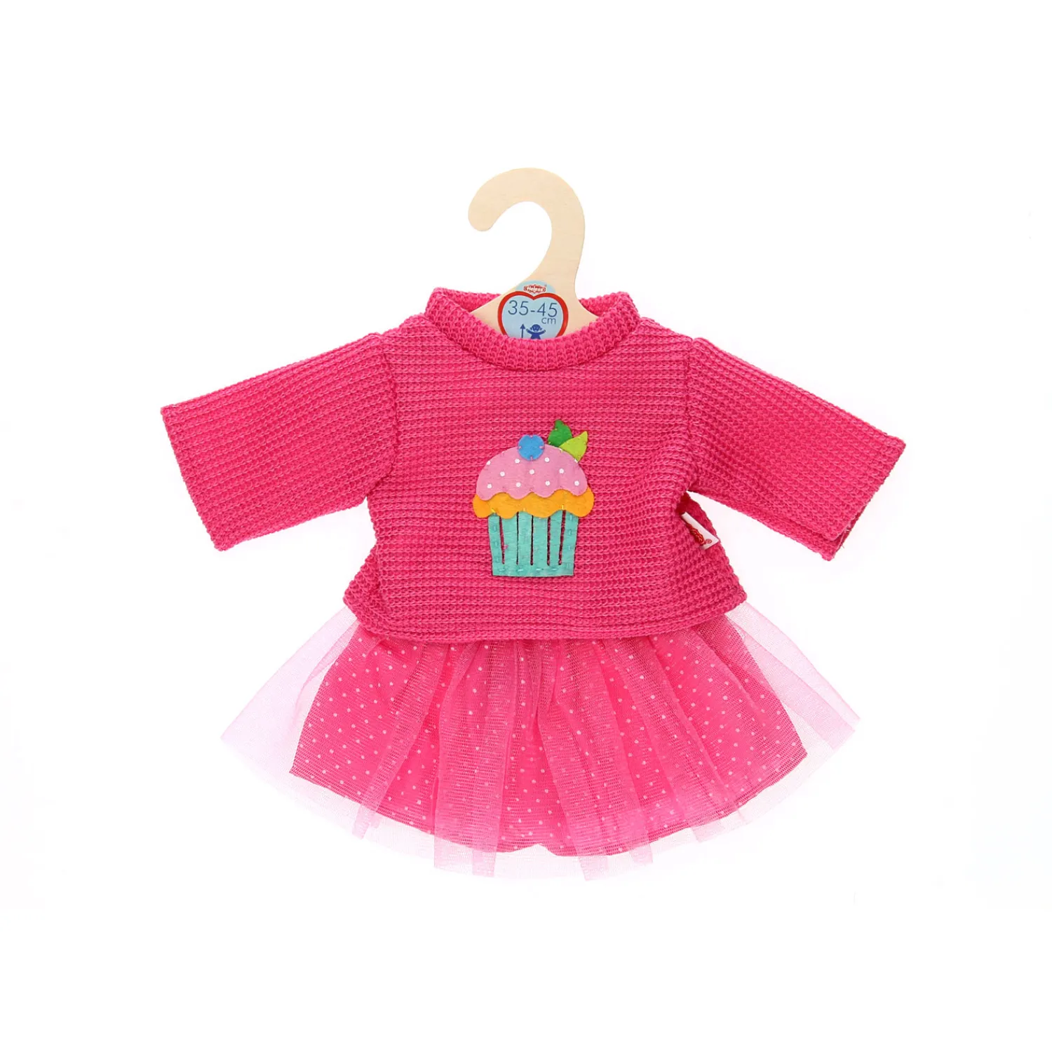 Poppen Pullover met Rok, 35-45 cm-Heless Online