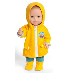 Heless Poppen Regenjas Dubbelzijdig, 35-45 cm