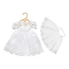Poppen Trouwjurk met Sluier, 35-45 cm-Heless Discount