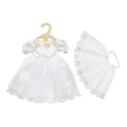 Poppen Trouwjurk met Sluier, 35-45 cm-Heless Discount