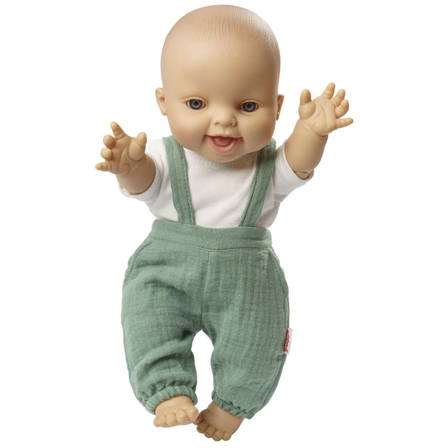 Heless Poppen Tuinbroek Groen, 28-35 cm Clearance