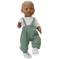 Heless Poppen Tuinbroek Groen, 28-35 cm Clearance