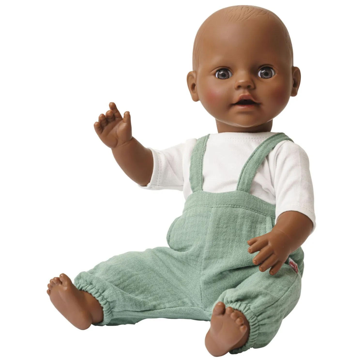 Heless Poppen Tuinbroek Groen, 28-35 cm Clearance