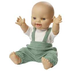 Poppen Tuinbroek Groen, 35-45 cm><noscript><img width=