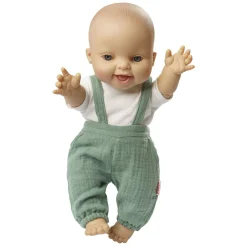Poppen Tuinbroek Groen, 35-45 cm><noscript><img width=