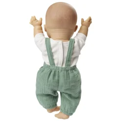 Poppen Tuinbroek Groen, 35-45 cm><noscript><img width=