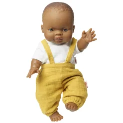 Heless Poppen Tuinbroek Okergeel, 35-45 cm Discount