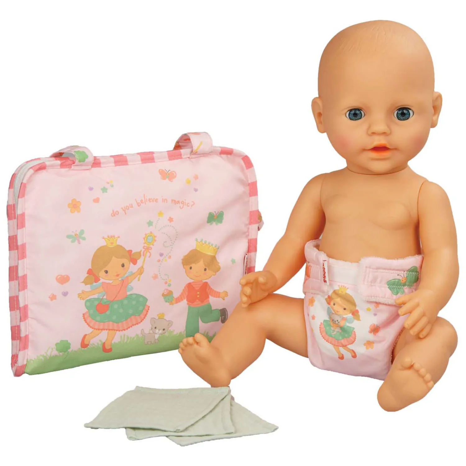 Poppen verschoningstas Prinses Emily-Heless Best