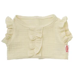 Poppen Wikkelrok Ecru met Ruches, 28-35 cm>Heless Discount