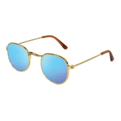 Heless Poppen Zonnebril Goud Blauw Gespiegeld Discount