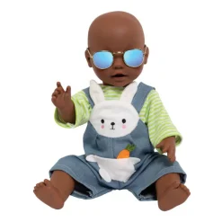 Heless Poppen Zonnebril Goud Blauw Gespiegeld Discount