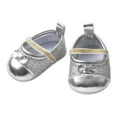 Poppenballerina's Glitter - Zilver, 30-34 cm-Heless Sale