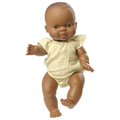 Poppenbody Geel met Ruches, 28-35 cm-Heless Clearance