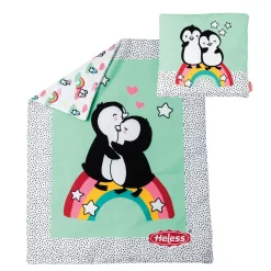 Heless Poppendeken Pinguin met Kussen Clearance