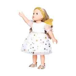 Poppenjurk Engel met Sterren, 28-35 cm-Heless Online