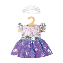 Heless Poppenjurk Fee en Eenhoorn met Sequins en Kroon, 35-45 cm Hot