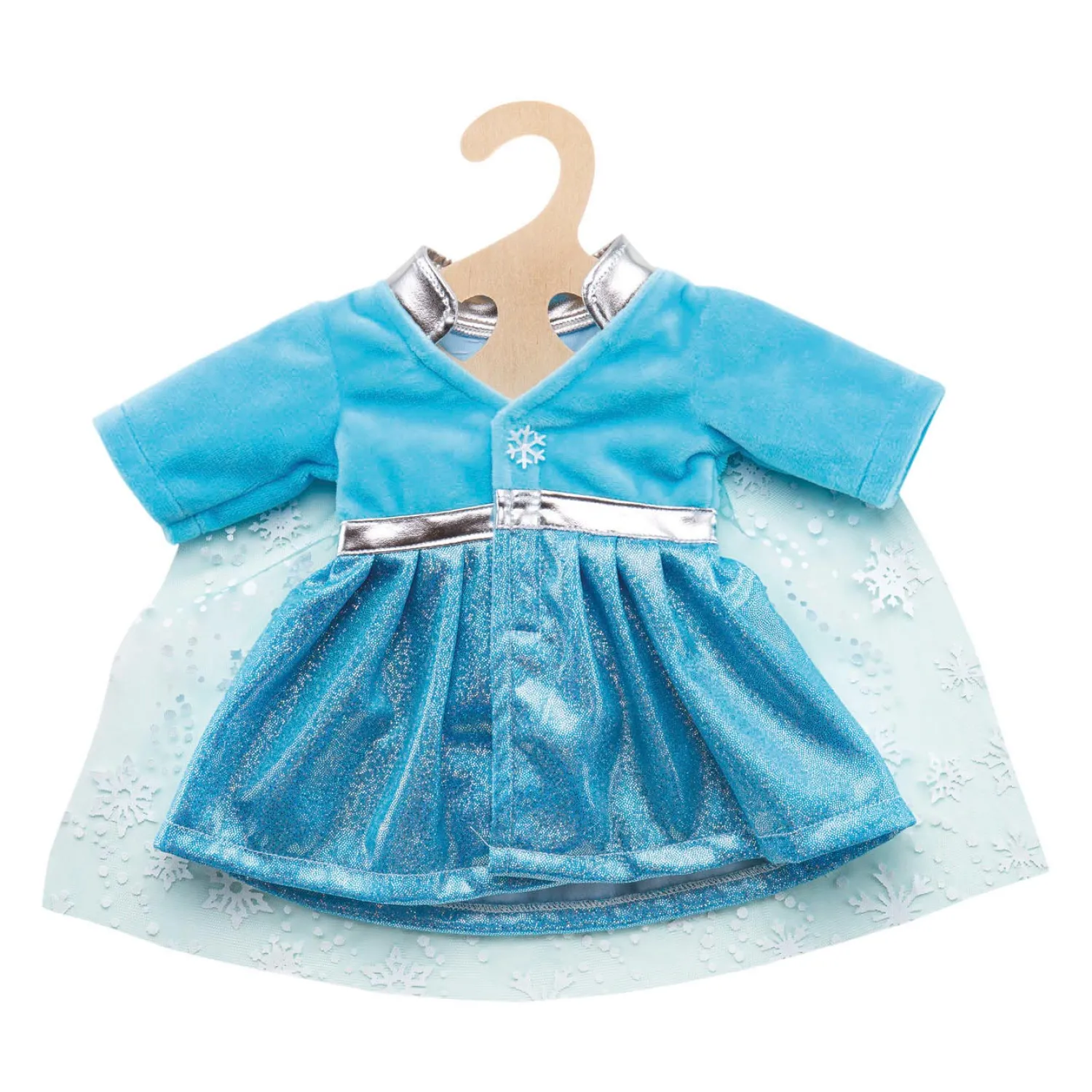 Heless Poppenjurk IJsprinses met Cape, 28-35 cm
