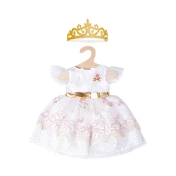 Poppenjurk Prinses met Kroon, 28-35 cm>Heless Hot