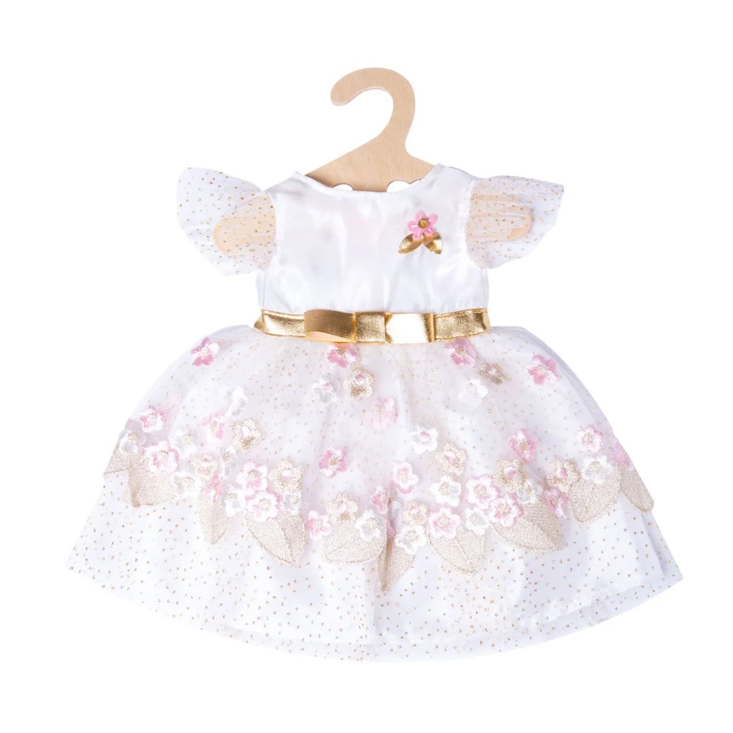 Poppenjurk Prinses met Kroon, 28-35 cm>Heless Hot