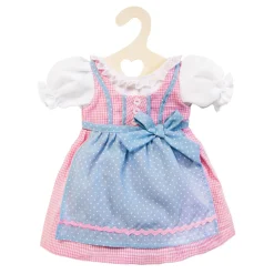 Poppenjurk Roze en Blauw, 35-45 cm-Heless New