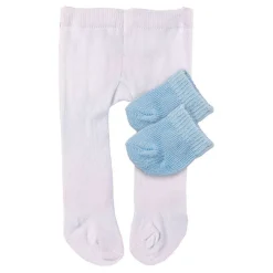 Poppenmaillot met Sokken - Wit, 28-35 cm>Heless Sale