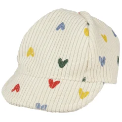 Poppenmuts Hartjesconfetti, 28-35 cm>Heless Discount